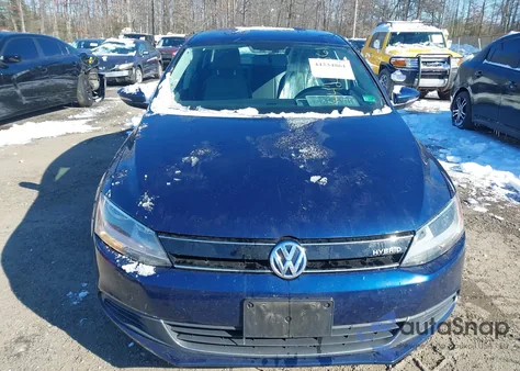 2013 Volkswagen Jetta Hybrid Se from USA, damaged, VIN 3VW637AJ1DM281498